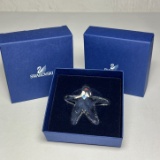 Swarovski Crystal Starfish Figurine in Box