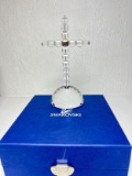 Swarovski Crystal “Cross of Light” with Original Hard Case & Box