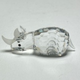 Swarovski Crystal “Rhino” Figurine in Box