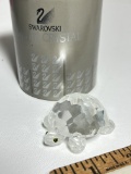 Swarovski Crystal “Large Turtle” Figurine with Original Box