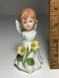 1980’s Porcelain Angel of the Month Birthday Girl Angel