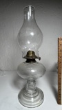 Glass Hurricane Lamp