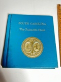 1970 “South Carolina, The Palmetto State” Hardcover School Book