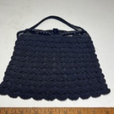 Antique Navy Purse