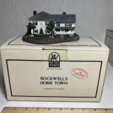 1990 Norman Rockwell’s Home Town Landmark Sculptures  “The Rockwell Residence” 82281