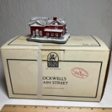 1989 Norman Rockwell’s Main Street Landmark Sculptures  “Bank” 82126