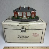 1993 Norman Rockwell’s Home Town Landmark Sculptures  “Stockbridge Plain School” 82206