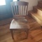 Vintage Solid Wood Desk Chair By High Point Bending and Chair Co