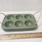 Farmhouse Decor Earthenware Egg Holder Tray