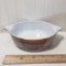 Vintage Pyrex Woodland 471-B Casserole Dish