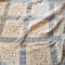 Queen Size Embroidered Bedspread