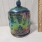 Carnival Glass Canister