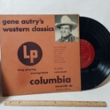 Vintage Vinyl Record Album, Gene Autry’s Western Classics, 33 1/3 Rpm