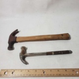 Lot of 2 Hammers -1 Is Brass Multi Tool