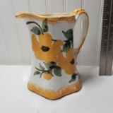 Vintage Hand Painted Pitcher -Made By The Cash Family