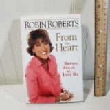 Autographed Hardcover Robin Roberts “From The Heart”