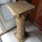 Plaster Plant Pedestal