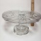 Vintage Glass Pedestal Cake Stand