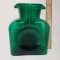 Blenko Green Glass Water Bottle