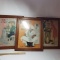 Lot of 4 Vintage Saturday Evening Post Framed Magazine Covers