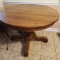 Solid Wood Pedestal Table