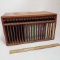 Teak Wood CD Storage and CD’s