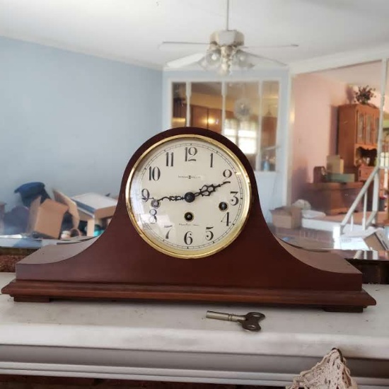 Howard Miller Mantel Clock with Key