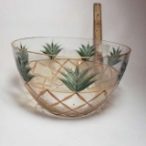 Hand Crafted Crystal Pineapple Bowl