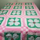 King Size Flower Quilt