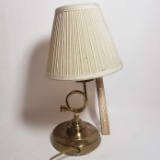 Brass Tone Table Lamp - Works