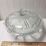 Vintage Indonesian Pearl Candy Dish with Lid