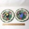 Lot of 2 Oneida Rainforest Series Plates with Hangers