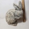 Vintage Plaster Bunny