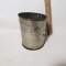 Vintage Bromwell’s Sifter with Black Wood Knob Handle
