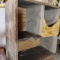 Handmade Wood Cubby Shelf