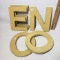 Lot of 5 Metal Letters
