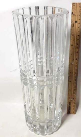 Large Lead Crystal Vase