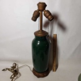 Vintage Green Lamp