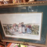 “The Berry Pickers” Framed Print