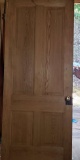 Solid Wood Door with Hardware