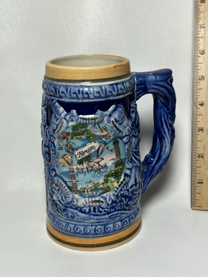 Vintage Florida Souvenir Stein Made in Japan