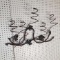 Copper Tone Grapevine Metal Wall Decor