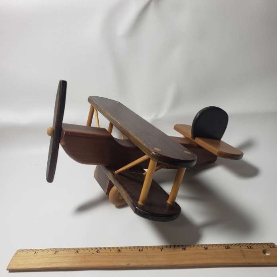 Vintage Wooden Airplane