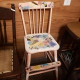 Painted High Chair