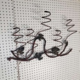 Copper Tone Grapevine Metal Wall Decor