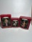 Lot of Hallmark Keepsake Ornaments - Rhett Butler, Winnie-the-Pooh's Rabbit & Kanga - New Old Stock