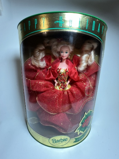 1993 Happy Holidays Barbie Doll - New Old Stock