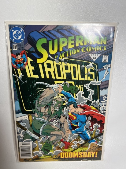 1992 DC Comics Superman in Action Comics