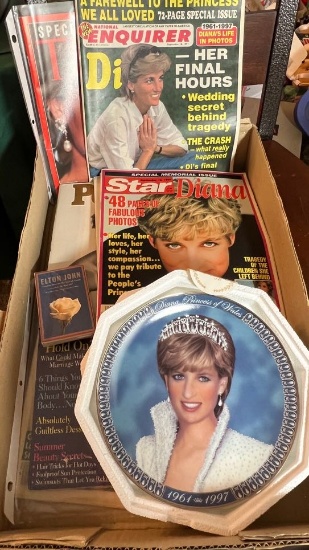 Lot of Priness Diana Collectibles