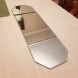 3 Piece Beveled Mirror Display